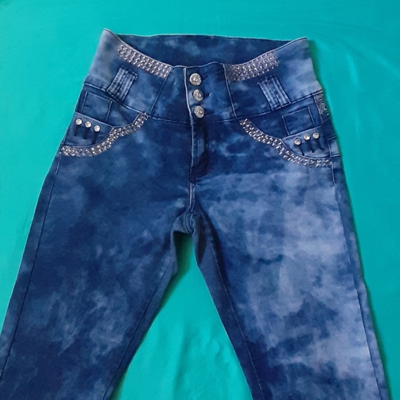 Diva star stretch jeans, Size 11 - Picture 2 of 10